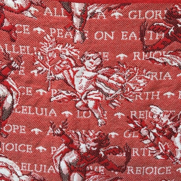 Crown Craft angel holiday Christmas blanket throw Made in USA - Picture 2 of 8